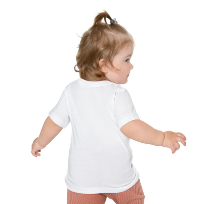 Baby Tee — Arte de Ignacio | Cruz Vitral | Fe, Aventura, Imaginación | M.I.U