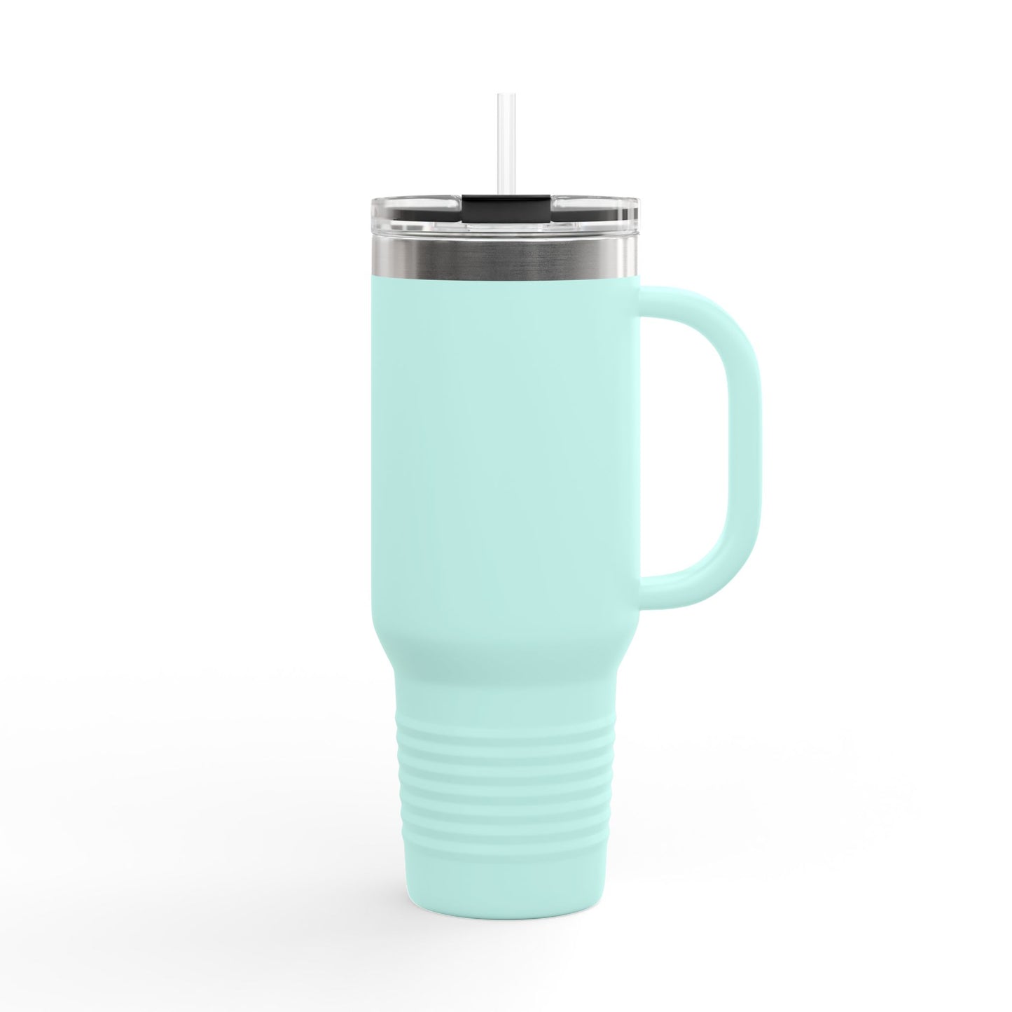 M.I.U Faith Travel Mug 40oz — Crucifix Watercolor Art by Matías