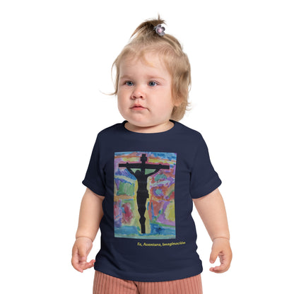 M.I.U Baby Tee — Arte de Matias | Lleva Tu Fe Puesta | Fe, Aventura, Imaginación