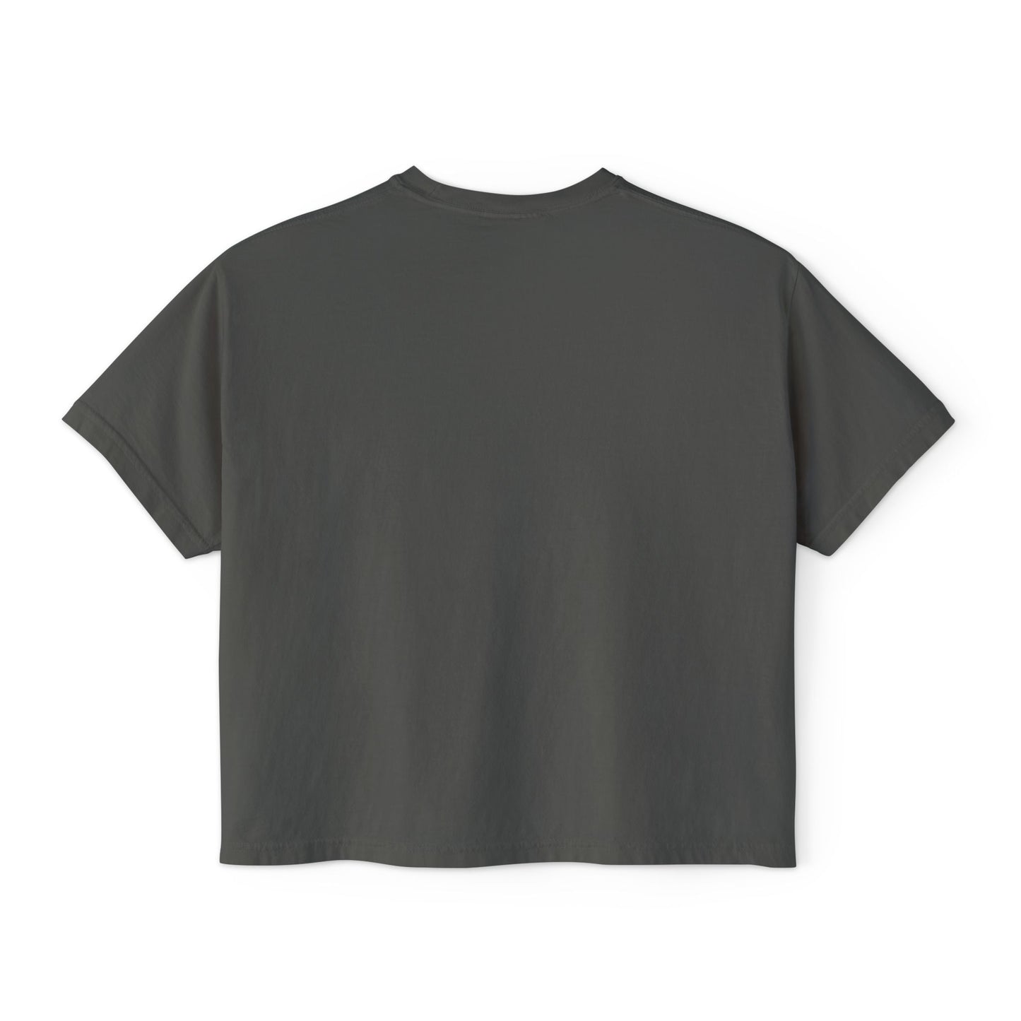 M.I.U Women’s Boxy Tee — Watercolor Faith Art by Matías