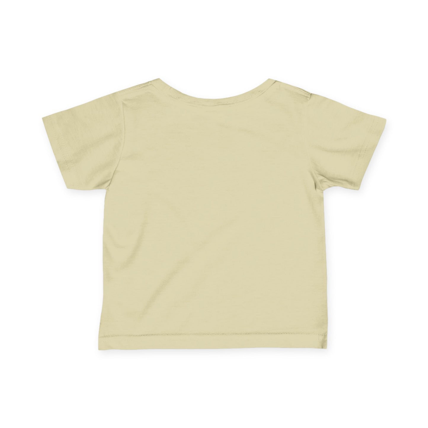 M.I.U Baby Tee — Lleva Tu Fe Puesta Crucifix Art by Matías