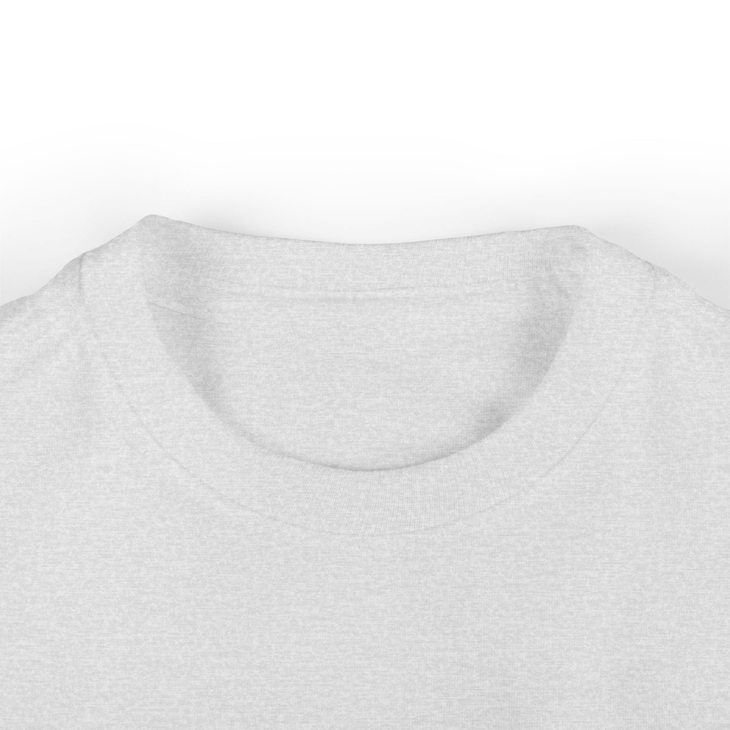 M.I.U Baby Tee — Lleva Tu Fe Puesta Crucifix Art by Matías