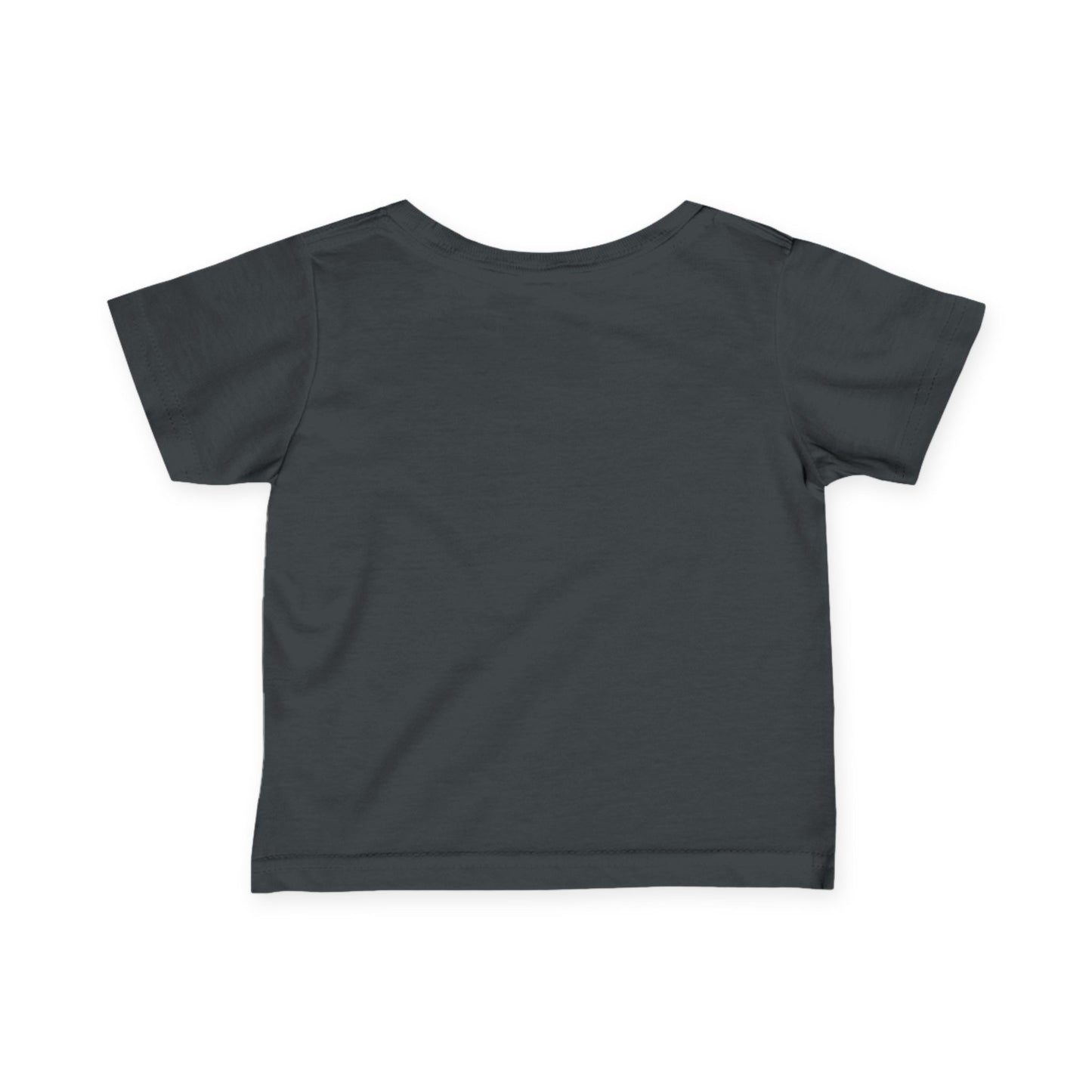 M.I.U Baby Tee — Lleva Tu Fe Puesta Crucifix Art by Matías