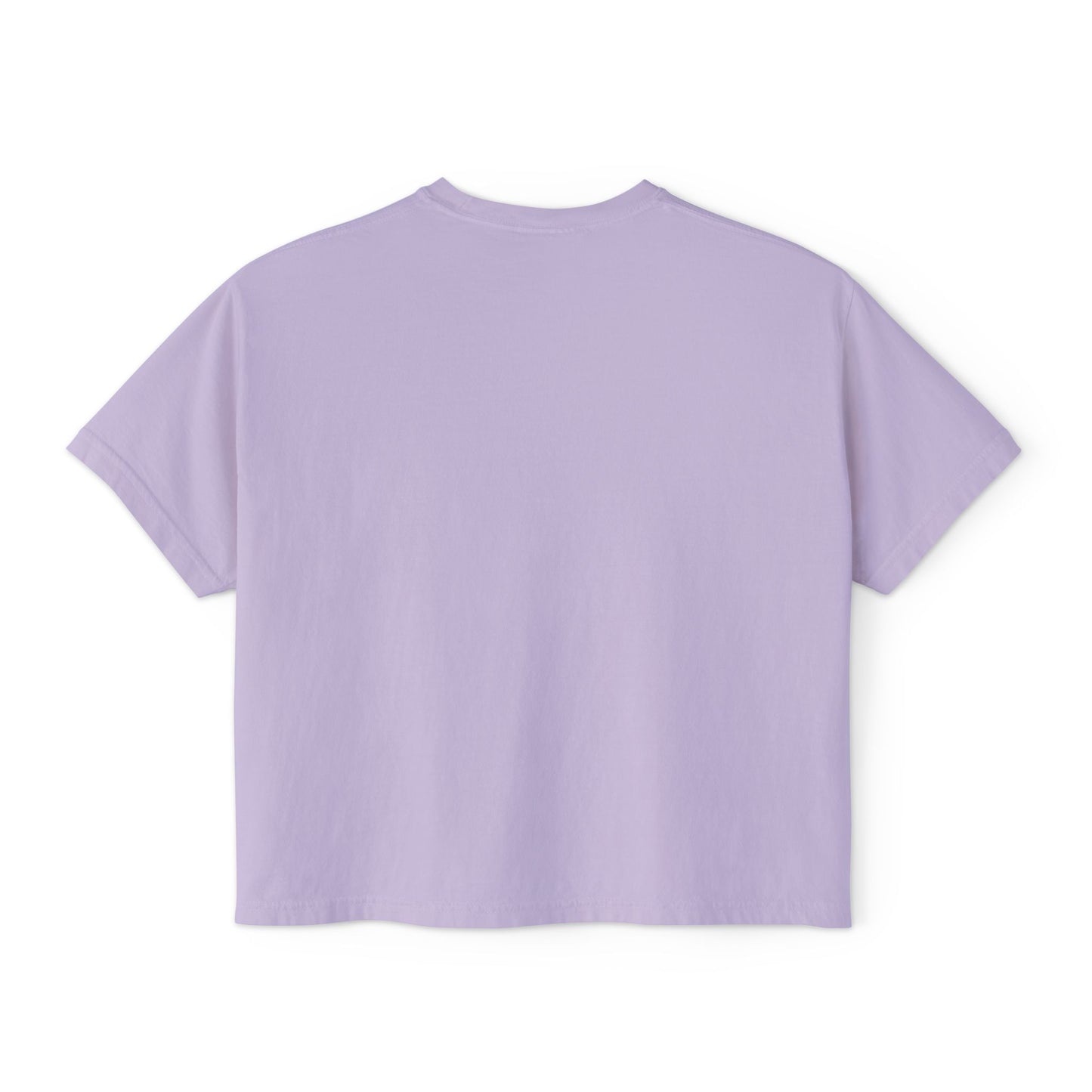 M.I.U Women’s Boxy Tee — Watercolor Faith Art by Matías