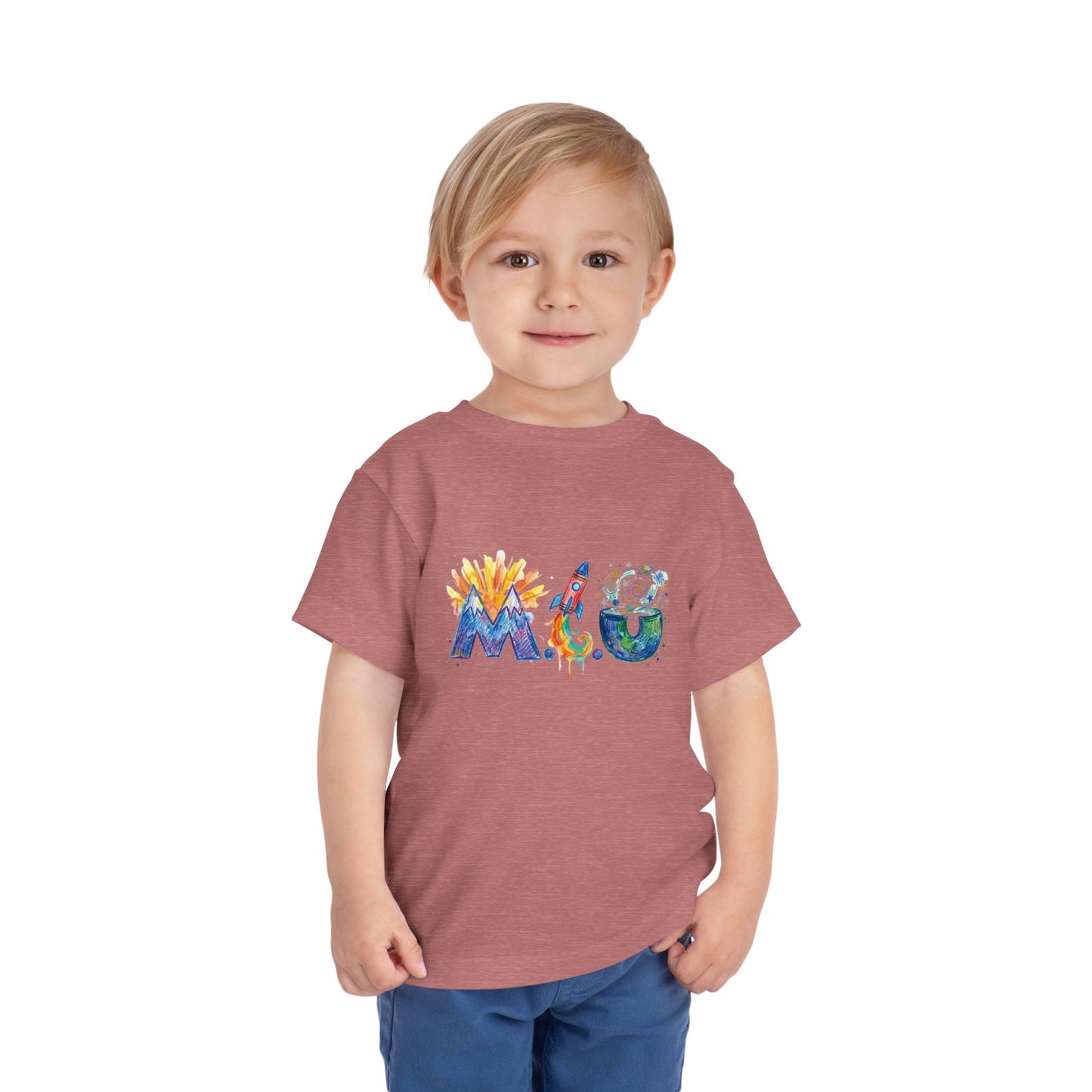 Camiseta Toddler M.I.U — Logo Fe, Aventura, Imaginación | Ropa para los Más Pequeños