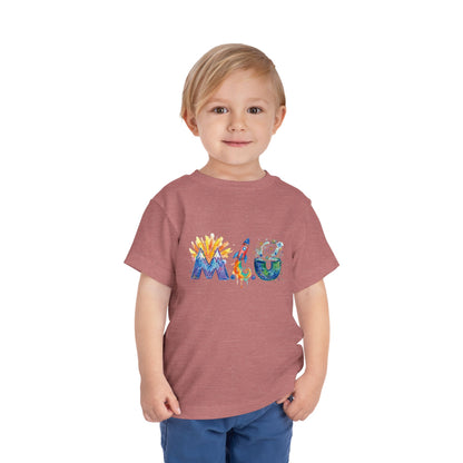 Camiseta Toddler M.I.U — Logo Fe, Aventura, Imaginación | Ropa para los Más Pequeños