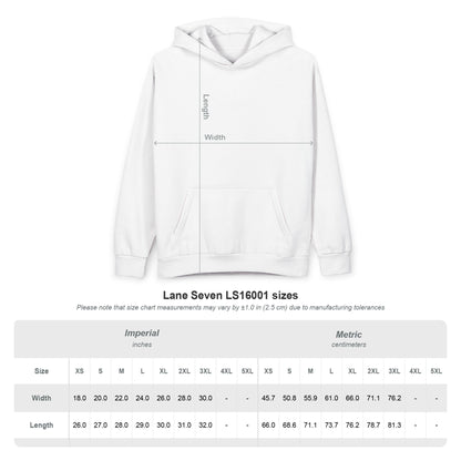 Hoodie M.I.U Jesús Centro — Arte Original de Matías | Ropa Cristiana Fe Aventura Imaginación
