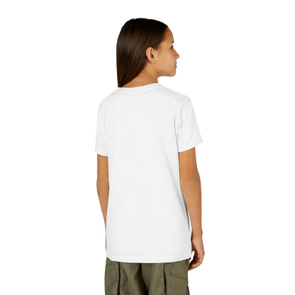 Camiseta Unisex Niños M.I.U — Logo Cohete & Volcán | Fe, Aventura, Imaginación