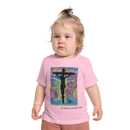 M.I.U Baby Tee — Arte de Matias | Lleva Tu Fe Puesta | Fe, Aventura, Imaginación