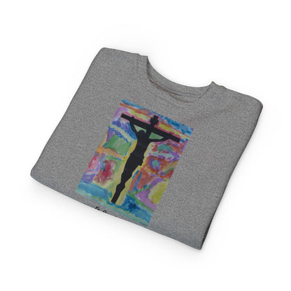 Sueter para Ninos — Arte de Matias | Cruz y Colores | Fe, Aventura, Imaginacion | M.I.U
