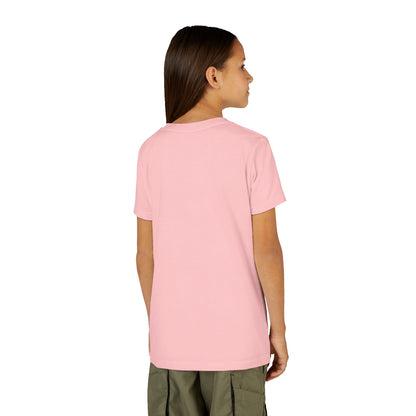 Camiseta Unisex Niños M.I.U — Logo Libro & Universo | Fe, Aventura, Imaginación
