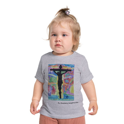 M.I.U Baby Tee — Arte de Matias | Lleva Tu Fe Puesta | Fe, Aventura, Imaginación