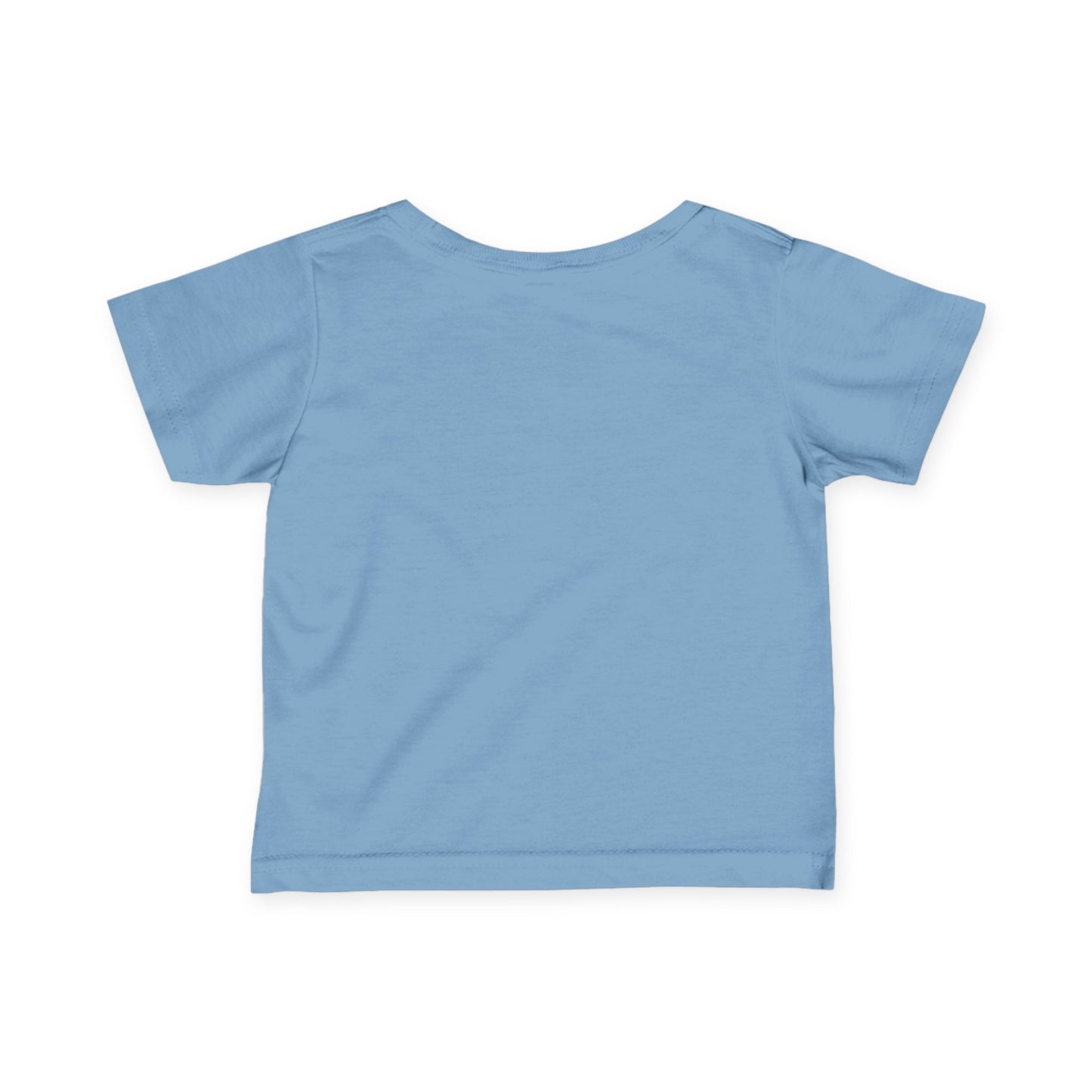 M.I.U Baby Tee — Lleva Tu Fe Puesta Crucifix Art by Matías