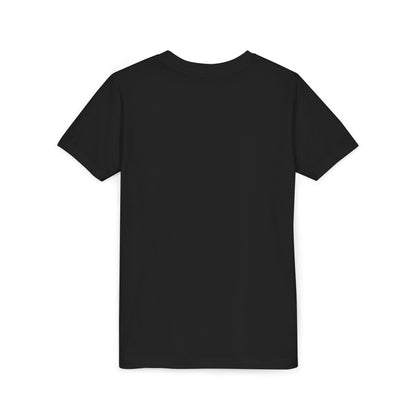 Camiseta Unisex Niños M.I.U — Logo Libro & Universo | Fe, Aventura, Imaginación