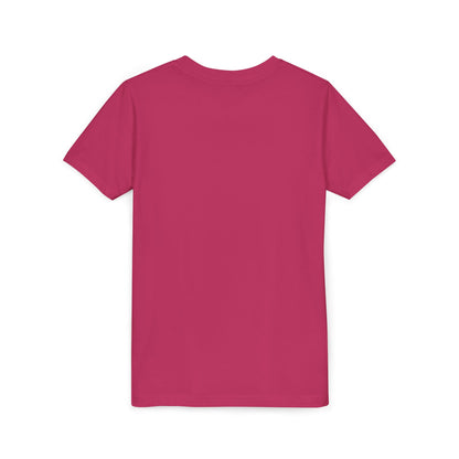 Camiseta Unisex Niños M.I.U — Logo Libro & Universo | Fe, Aventura, Imaginación