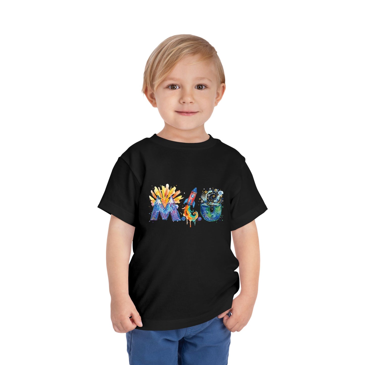 Camiseta Toddler M.I.U — Logo Fe, Aventura, Imaginación | Ropa para los Más Pequeños