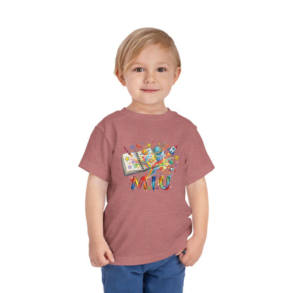 Camiseta Toddler M.I.U — Logo Libro & Universo | Fe, Aventura, Imaginación
