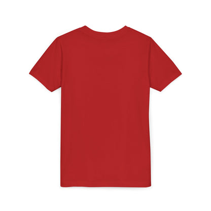 Camiseta Unisex Niños M.I.U — Logo Cohete & Volcán | Fe, Aventura, Imaginación