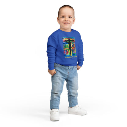 M.I.U Kids Sweatshirt — Cruz y Colores Faith Art by Matías