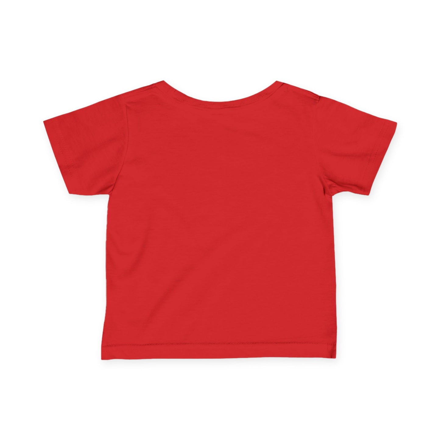 M.I.U Baby Tee — Lleva Tu Fe Puesta Crucifix Art by Matías
