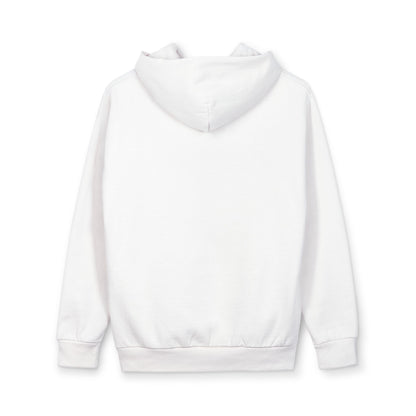 Hoodie M.I.U Jesús Centro — Arte Original de Matías | Ropa Cristiana Fe Aventura Imaginación