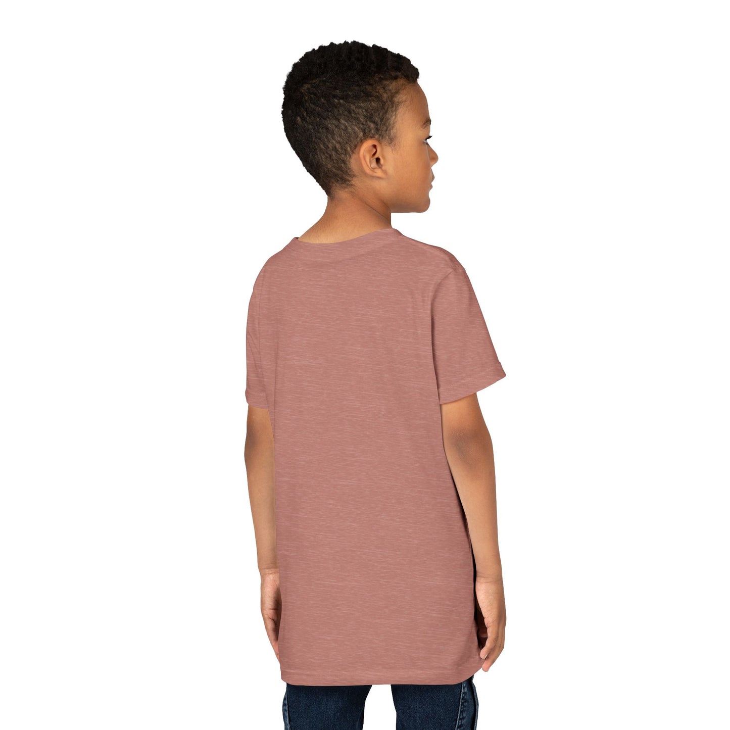 Camiseta Unisex Niños M.I.U — Logo Libro & Universo | Fe, Aventura, Imaginación