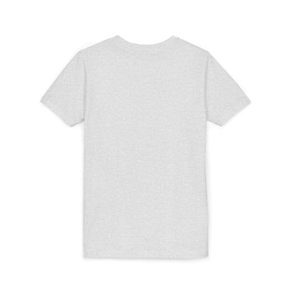 Camiseta Unisex Niños M.I.U — Logo Manito Arcoíris | Fe, Aventura, Imaginación