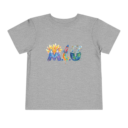 Camiseta Toddler M.I.U — Logo Fe, Aventura, Imaginación | Ropa para los Más Pequeños