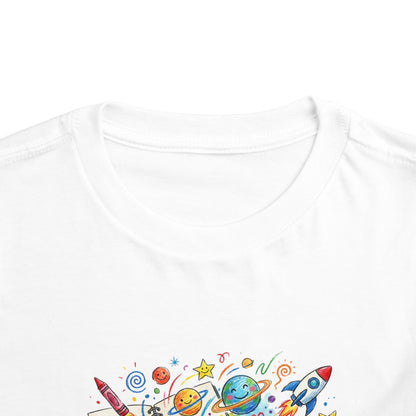 Camiseta Toddler M.I.U — Logo Libro & Universo | Fe, Aventura, Imaginación