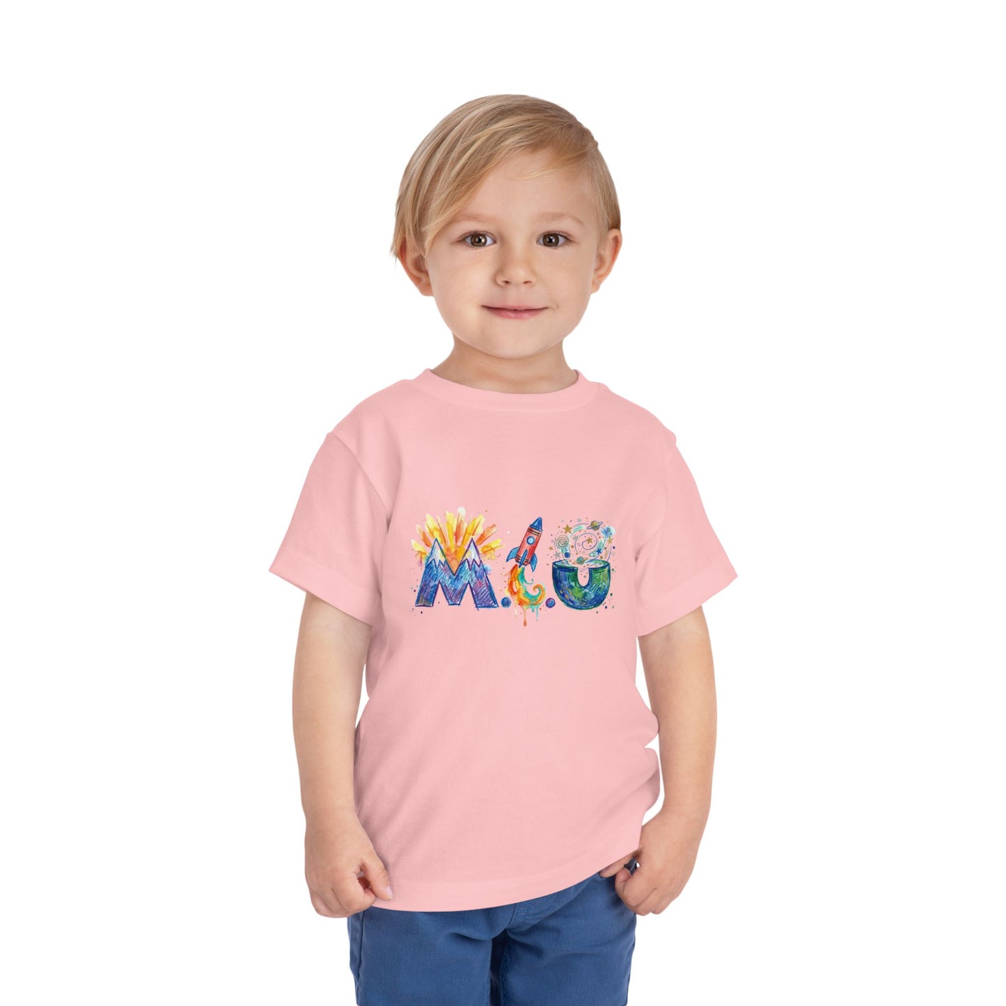 Camiseta Toddler M.I.U — Logo Fe, Aventura, Imaginación | Ropa para los Más Pequeños