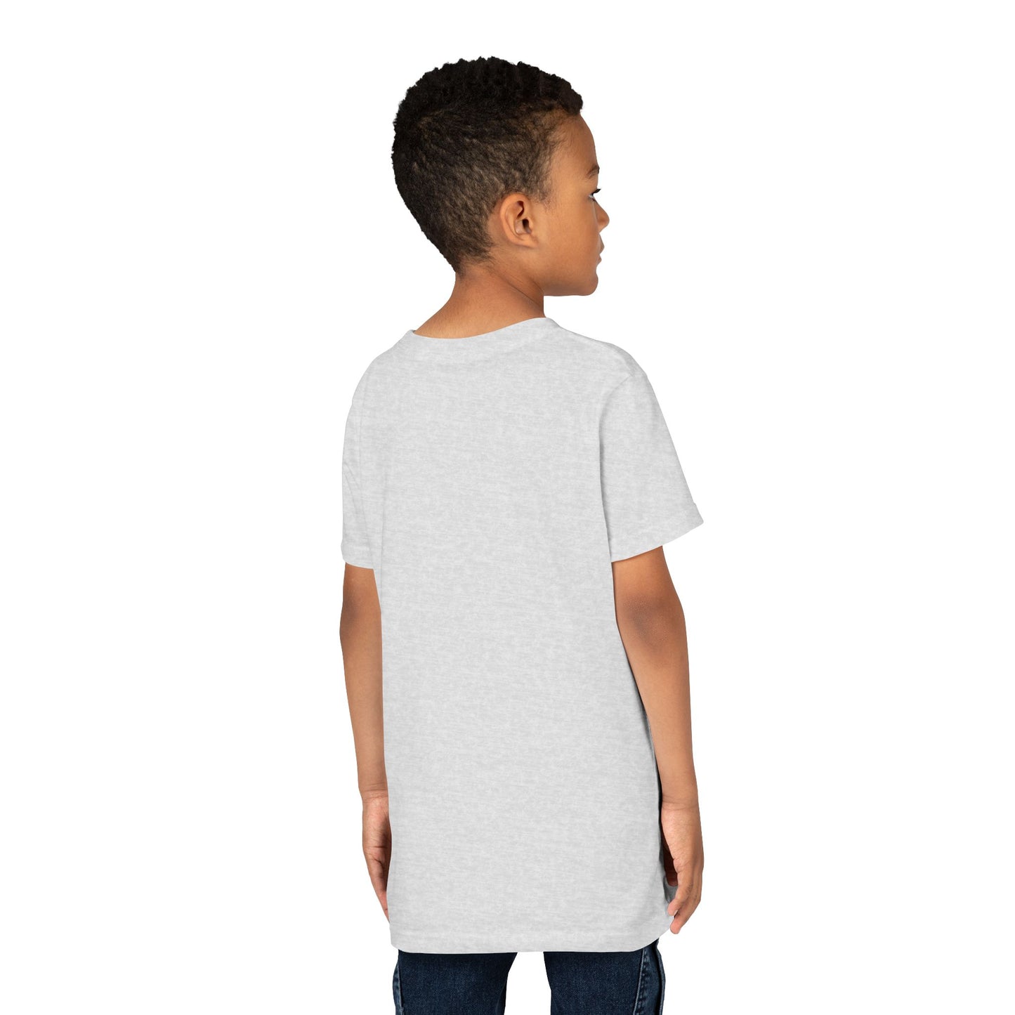 Camiseta Unisex Niños M.I.U — Logo Cohete & Volcán | Fe, Aventura, Imaginación