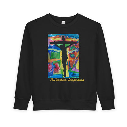 M.I.U Kids Sweatshirt — Cruz y Colores Faith Art by Matías
