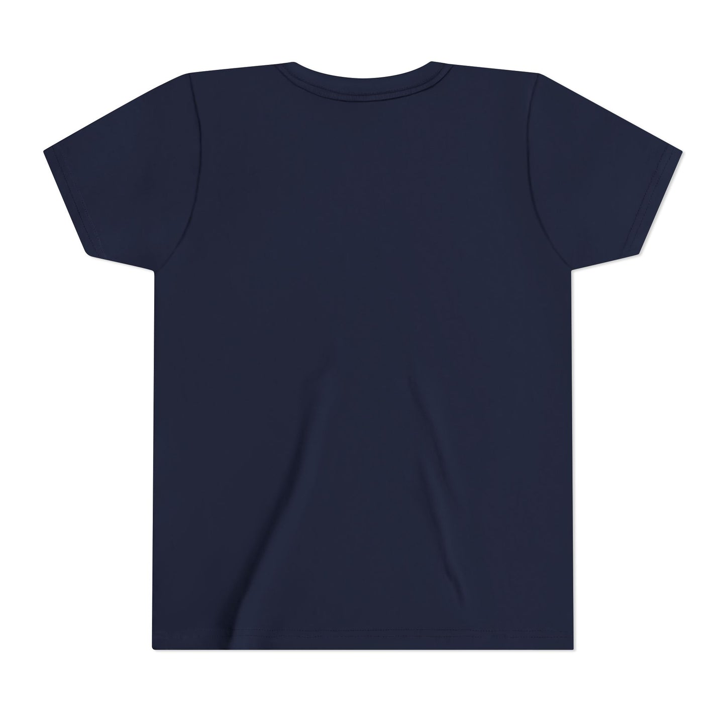 Camiseta Unisex Niños M.I.U — Logo Cohete & Volcán | Fe, Aventura, Imaginación
