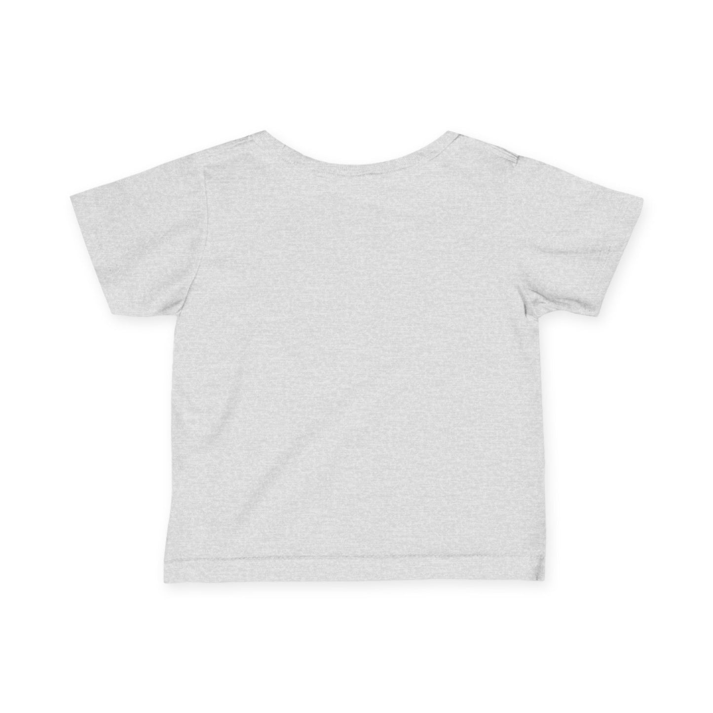 M.I.U Baby Tee — Lleva Tu Fe Puesta Crucifix Art by Matías
