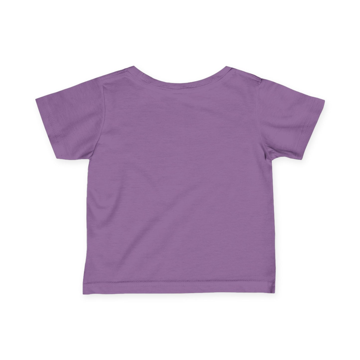 M.I.U Baby Tee — Lleva Tu Fe Puesta Crucifix Art by Matías