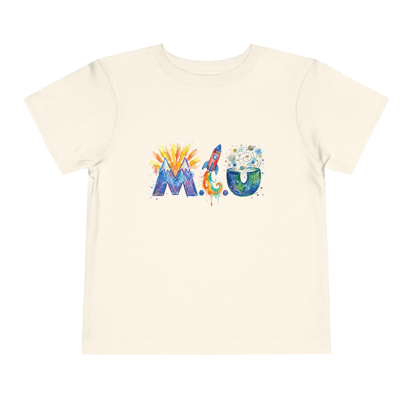 Camiseta Toddler M.I.U — Logo Fe, Aventura, Imaginación | Ropa para los Más Pequeños