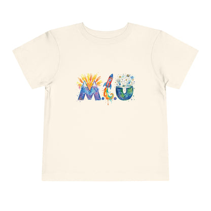 Camiseta Toddler M.I.U — Logo Fe, Aventura, Imaginación | Ropa para los Más Pequeños