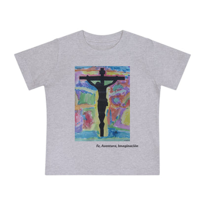 M.I.U Baby Tee — Arte de Matias | Lleva Tu Fe Puesta | Fe, Aventura, Imaginación