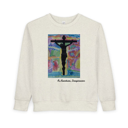 Sueter para Ninos — Arte de Matias | Cruz y Colores | Fe, Aventura, Imaginacion | M.I.U