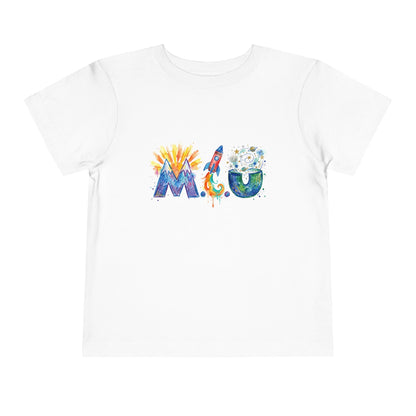 Camiseta Toddler M.I.U — Logo Fe, Aventura, Imaginación | Ropa para los Más Pequeños