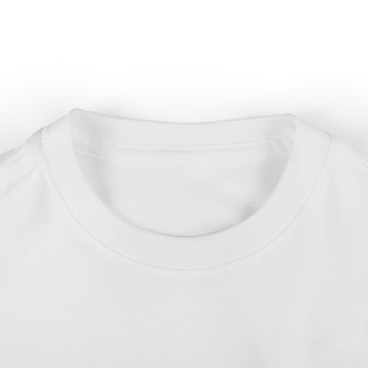 M.I.U Baby Tee — Lleva Tu Fe Puesta Crucifix Art by Matías
