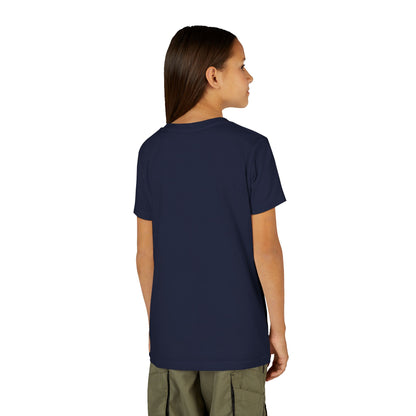 Camiseta Unisex Niños M.I.U — Logo Cohete & Volcán | Fe, Aventura, Imaginación