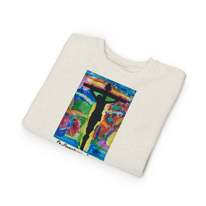 M.I.U Kids Sweatshirt — Cruz y Colores Faith Art by Matías