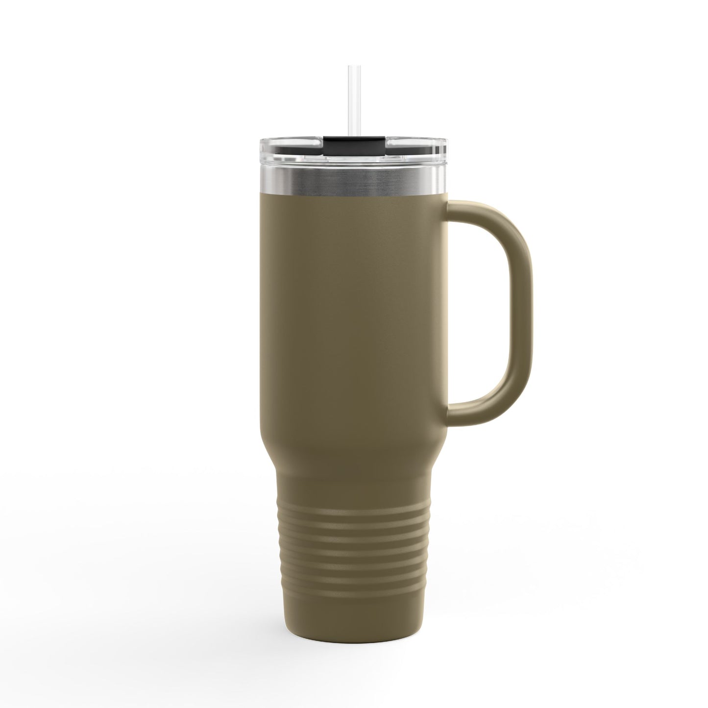 M.I.U Faith Travel Mug 40oz — Crucifix Watercolor Art by Matías