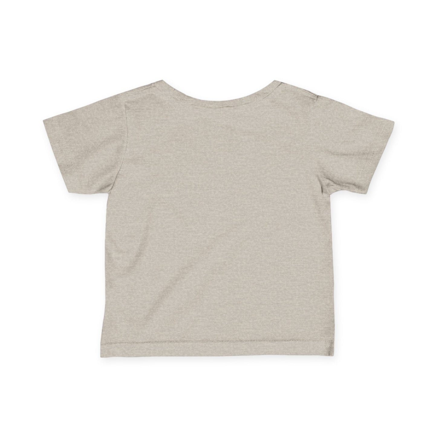 M.I.U Baby Tee — Lleva Tu Fe Puesta Crucifix Art by Matías