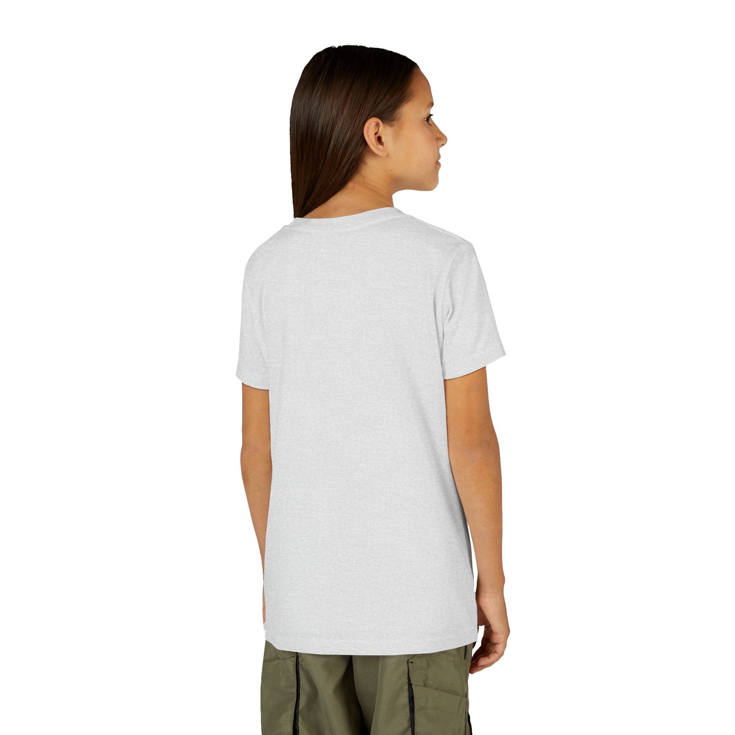 Camiseta Unisex Niños M.I.U — Logo Libro & Universo | Fe, Aventura, Imaginación