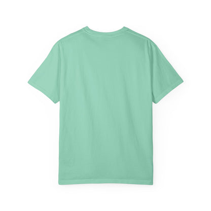 M.I.U Faith Tee — Watercolor Crucifix Art by Matías